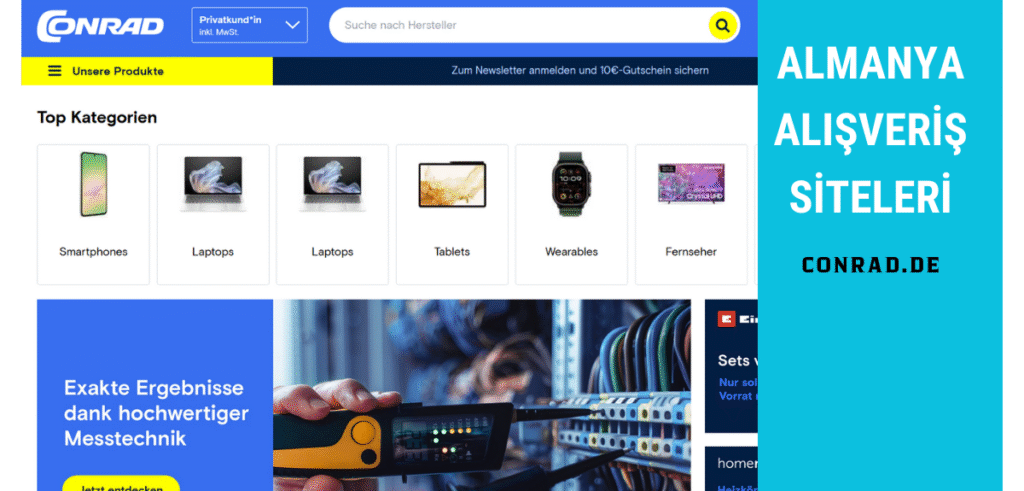 Almanya Alışveriş Siteleri - Conrad.de