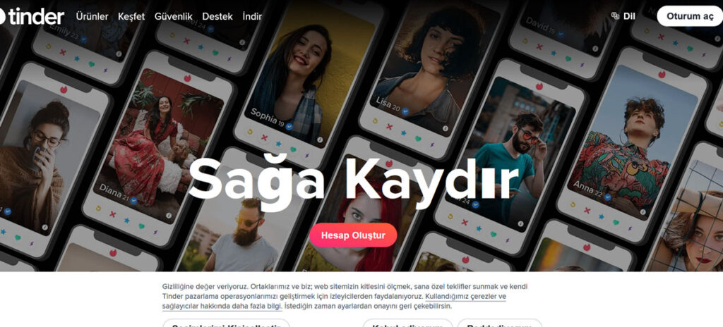 Tinder - Sevgili Bulma Uygulamaları