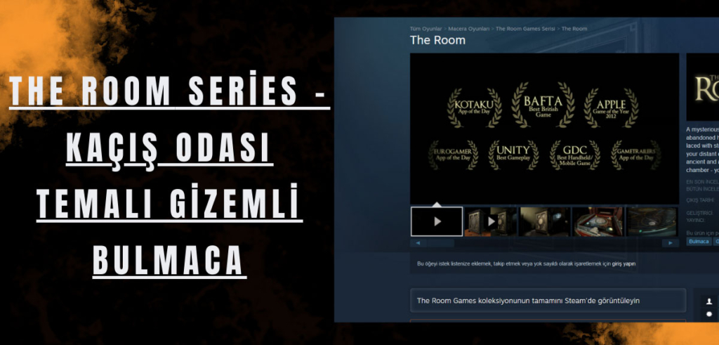 İnternetsiz Oyunlar - The Room Series