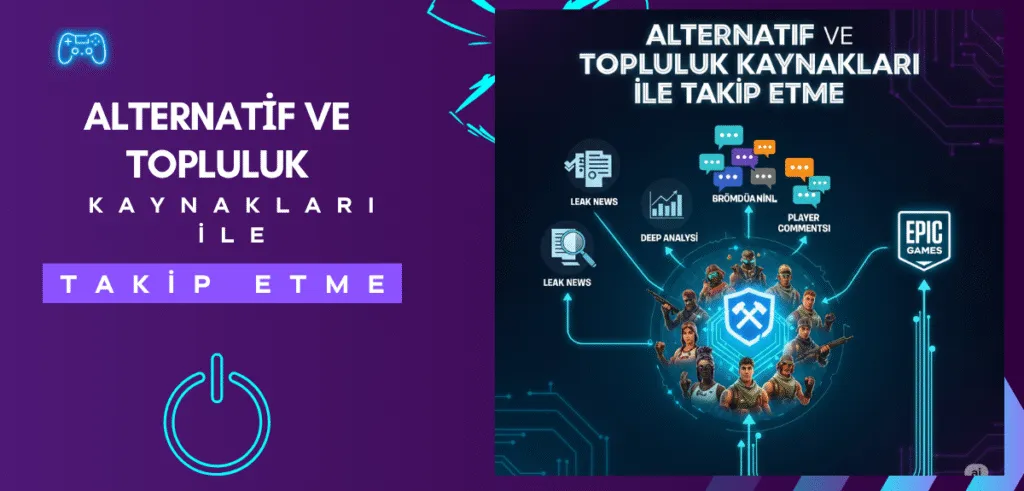 Fortnite Güncellemeleri - Alternatif ve Topluluk Kaynakları ile Takip Etme