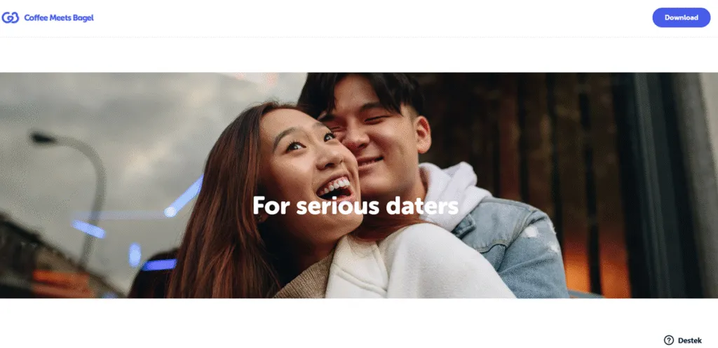 Sevgii bulma uygulamaları - Coffe Meets Bagel