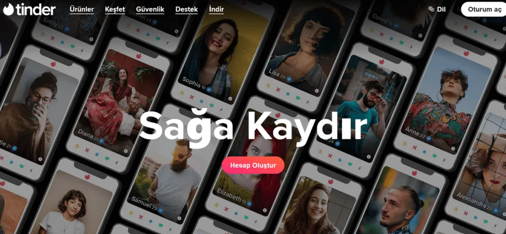 Sevgili bulma uygulamaları - Tinder