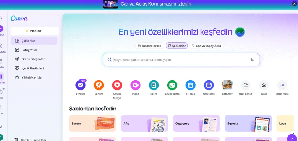 Video Düzenleme Aracı - Canva