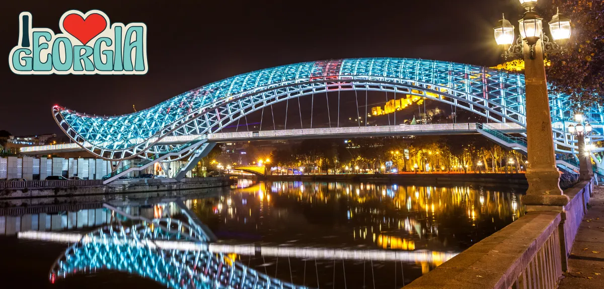 Gürcistan'ın Başkenti - Barış-Köprüsü-(Bridge-of-Peace)