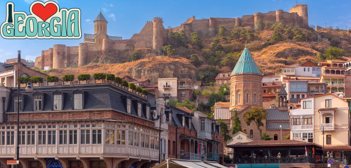 Gürcistan'ın Başkenti - Narikala-Kalesi