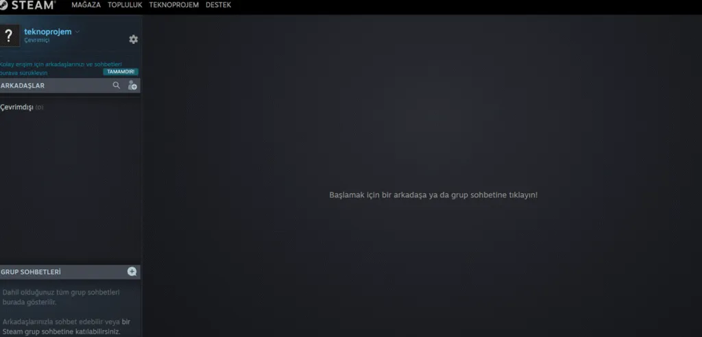 Discord Alternatifi Uygulamalar - Steam