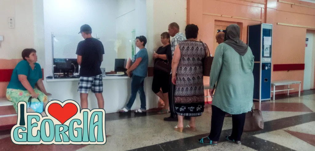 Gürcistan Sınır Kapıları - Yaya Kuyrukları