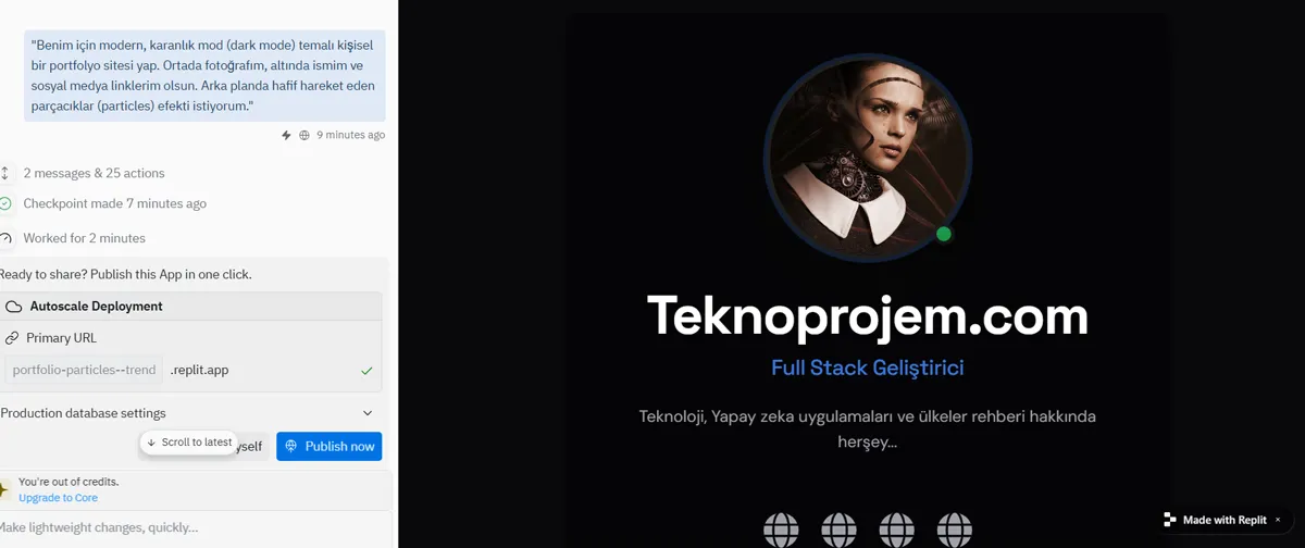 Adım Adım İlk Uygulamanızı Yapalım (Case Study) - Kişisel Kartvizit