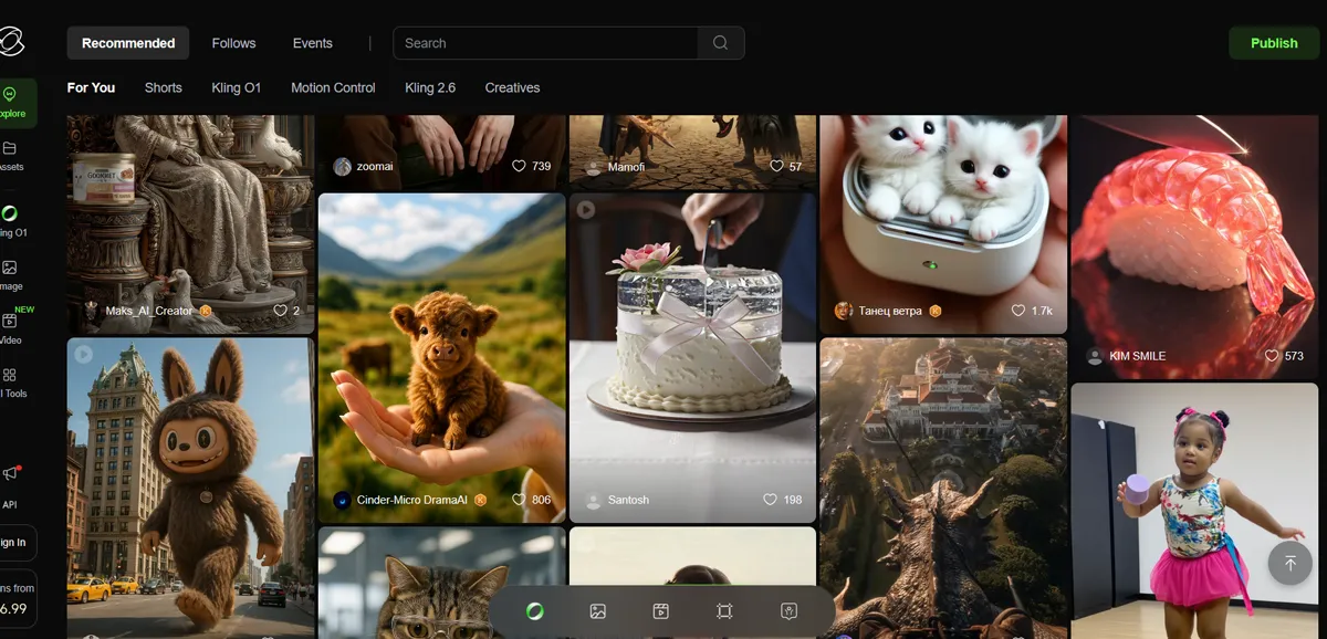 Yapay Zeka Uygulaması - Kling AI