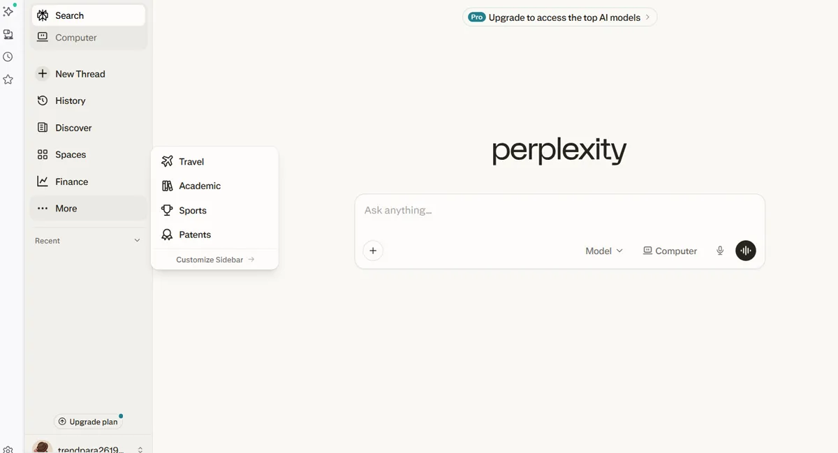 Perplexity AI Günlük İşlemlerimizde Nasıl Kullanılır? - Modlar