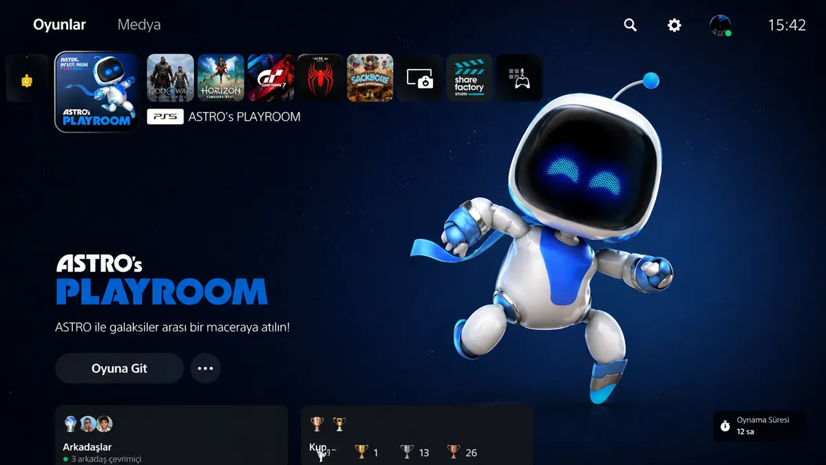 Kullanıcı Arayüzü ve Ses Deneyimini Optimize Edin - Sık oynadığınız oyunları ana ekranda sabitleyin
