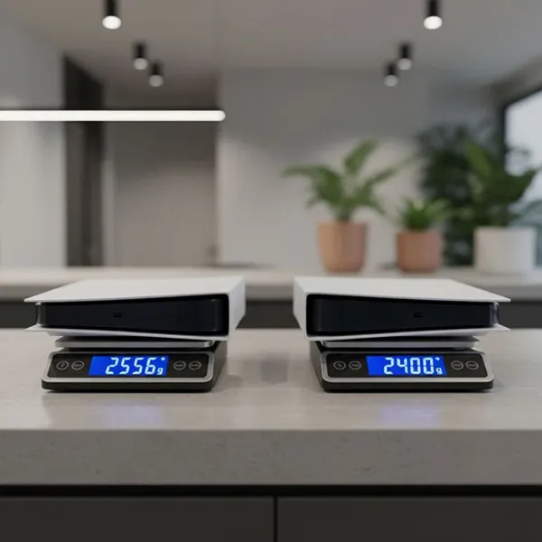 PS5 Slim Eski ve Yeni Model Ağırlık Karşılaştırması