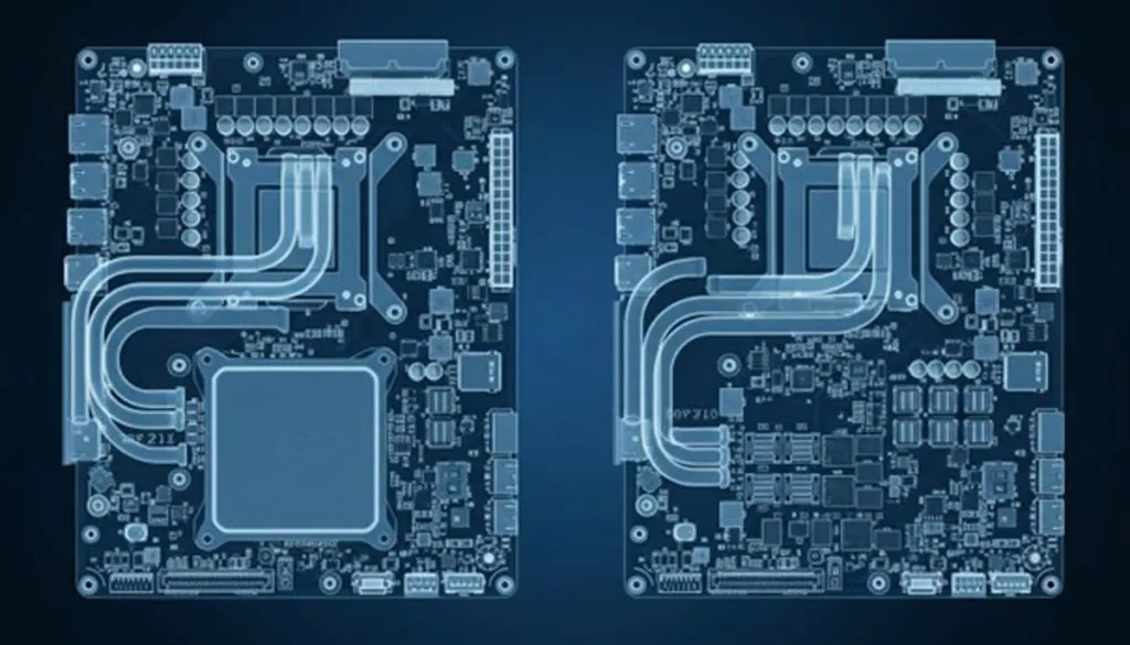 PS5 Slim Eski ve Yeni Model X-Ray Gorunumu Karşılaştırması