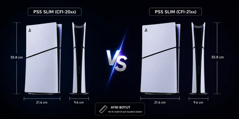 PS5 Slim CFi 2100 Yeni Sürüm- Daha Hafif Ama Kötü Hissettiriyor!