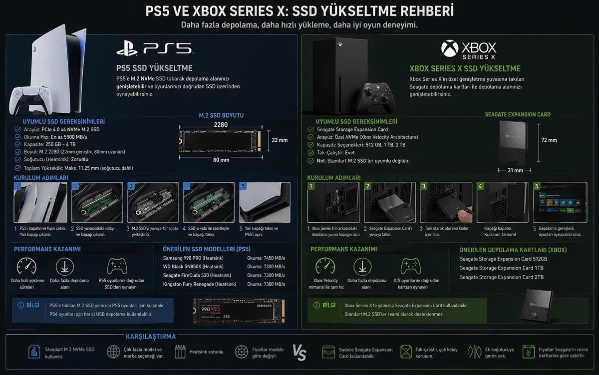 SSD Yükseltme Konusunda Xbox Daha Mı Pratik?