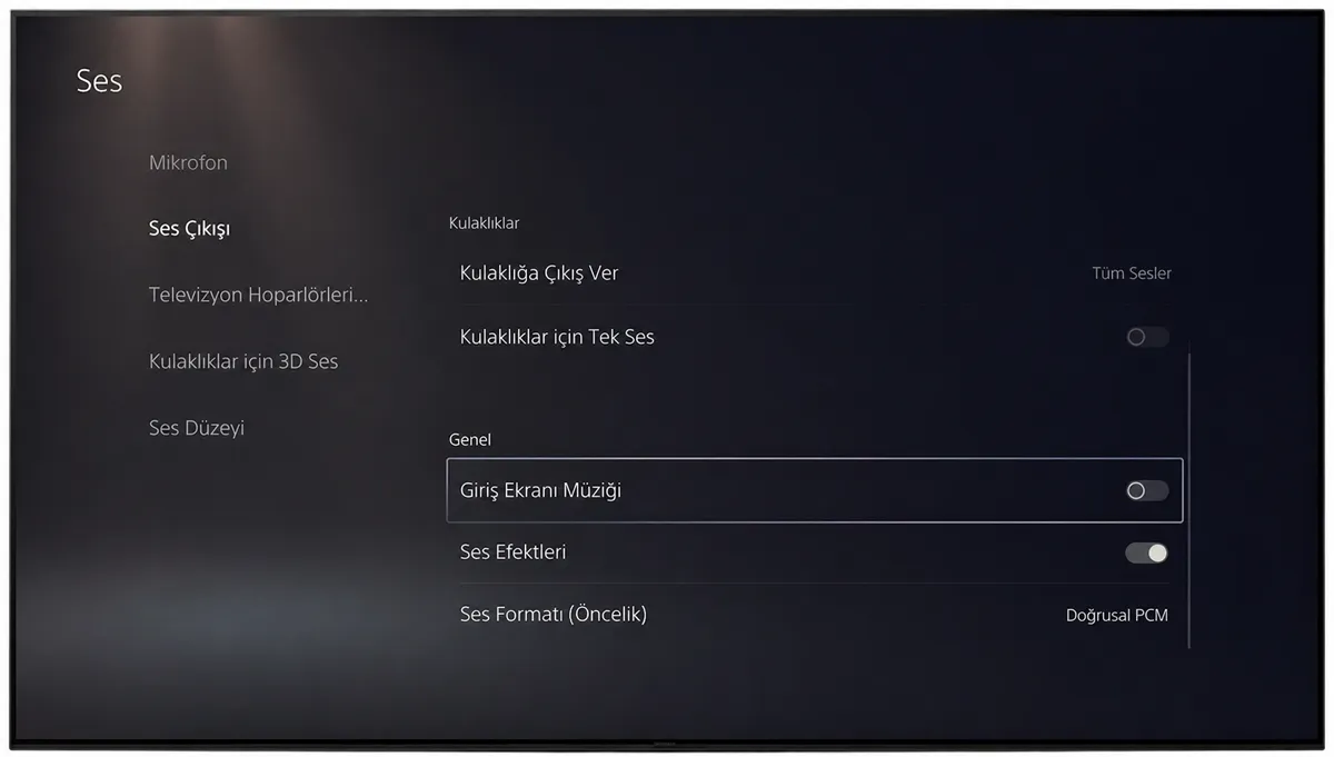 Kullanıcı Arayüzü ve Ses Deneyimini Optimize - Sistem Seslerini Sessize Alın
