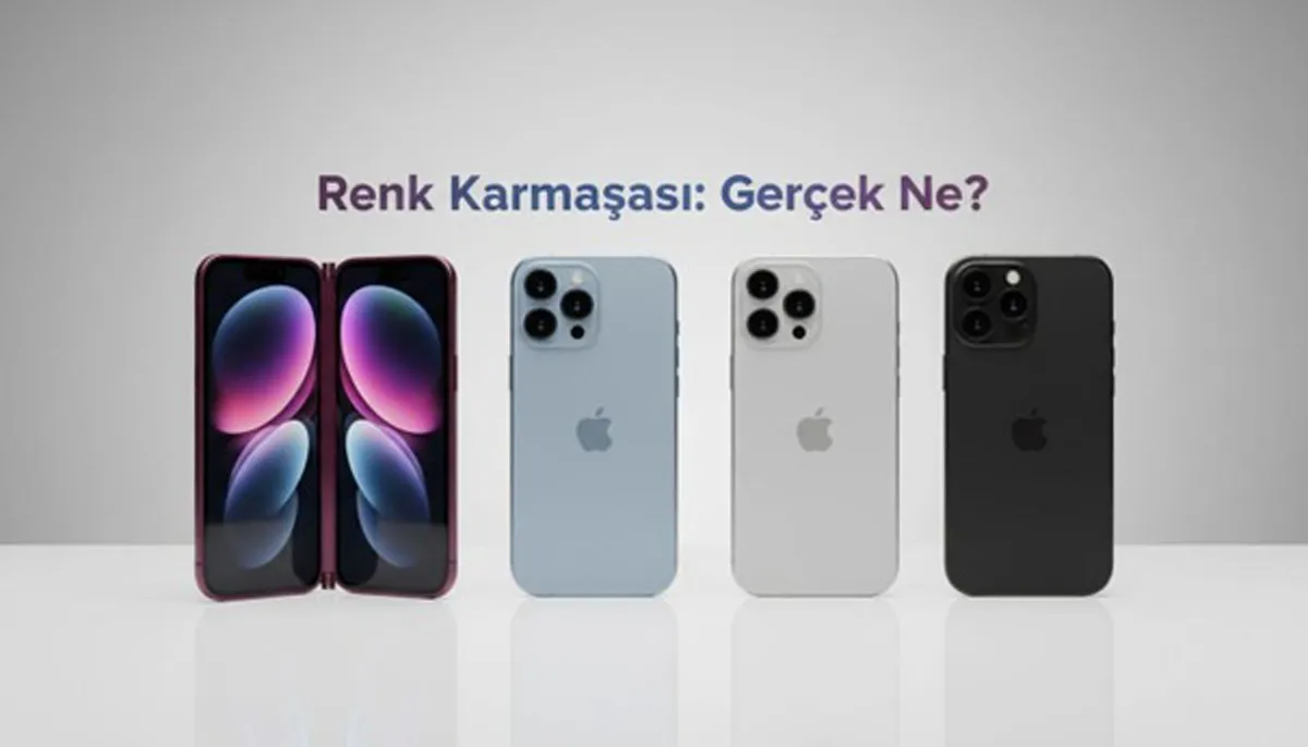 Renk tarafında şu an için en net bilgi, ortada net bilgi olmadığı.