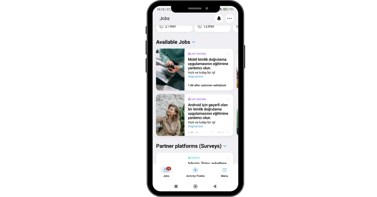 Available Jobs — Reddettiğimiz İki Görev